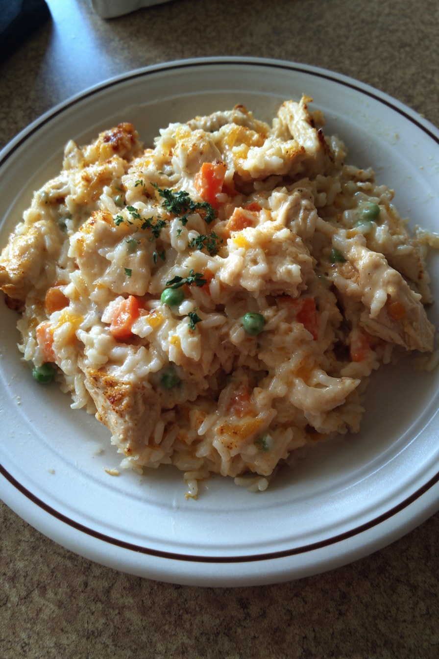 Creamy Chicken and Rice Casserole Recipe recipe