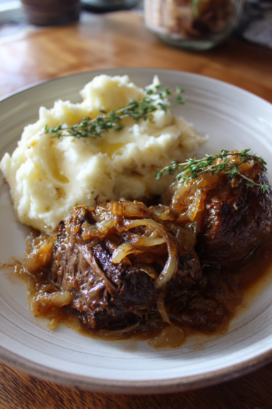 French Onion Pot Roast Recipe recipe