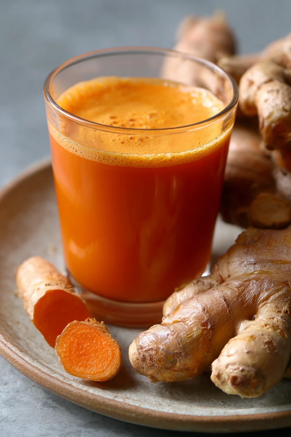 Orange Carrot Turmeric Ginger Shots Recipe recipe