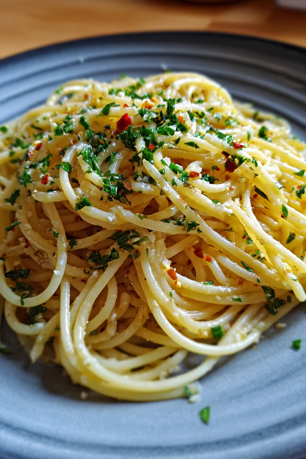 Pasta with Garlic Butter Sauce Recipe recipe