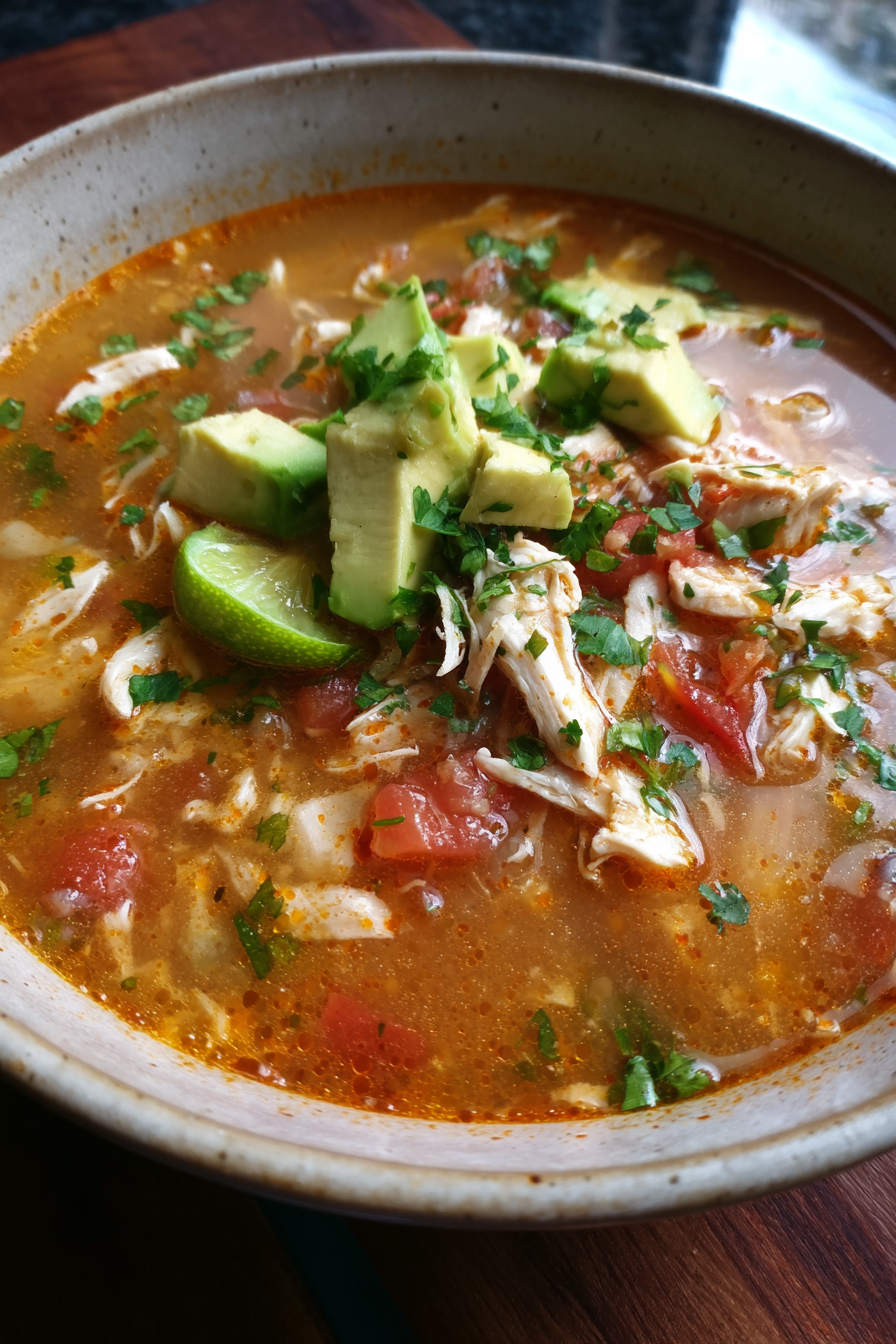 Slow Cooker Chicken Tortilla Soup Recipe recipe