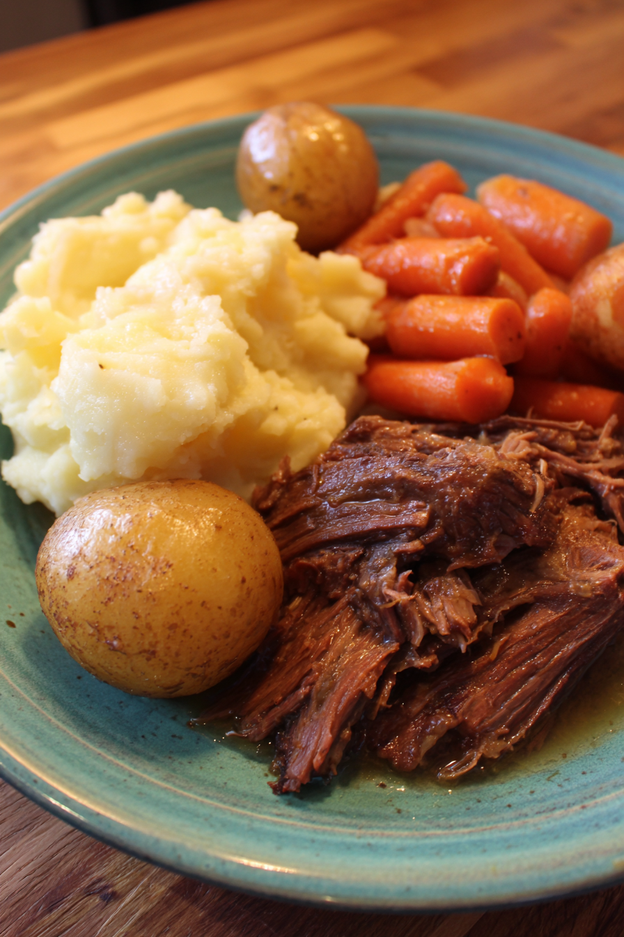 Slow Cooker Mississippi Pot Roast Recipe recipe