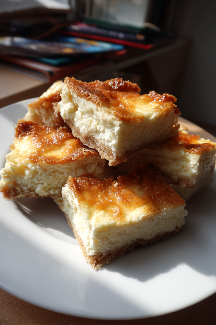Easy Sopapilla Cheesecake Bars Recipe recipe