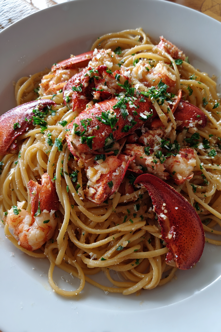 Trader Joes 20-Minute Lobster Pasta recipe