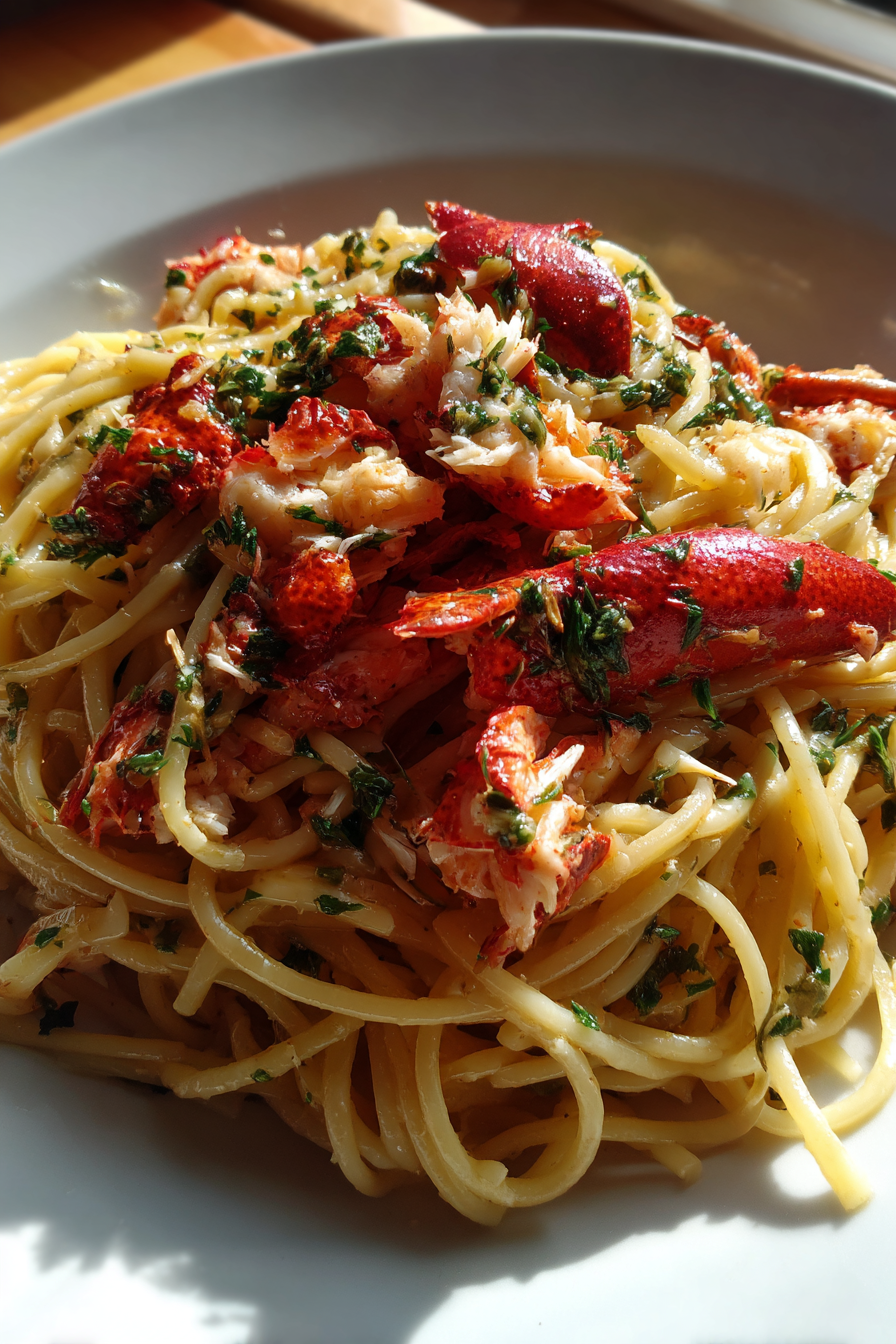 Trader Joes 20-Minute Lobster Pasta Recipe recipe