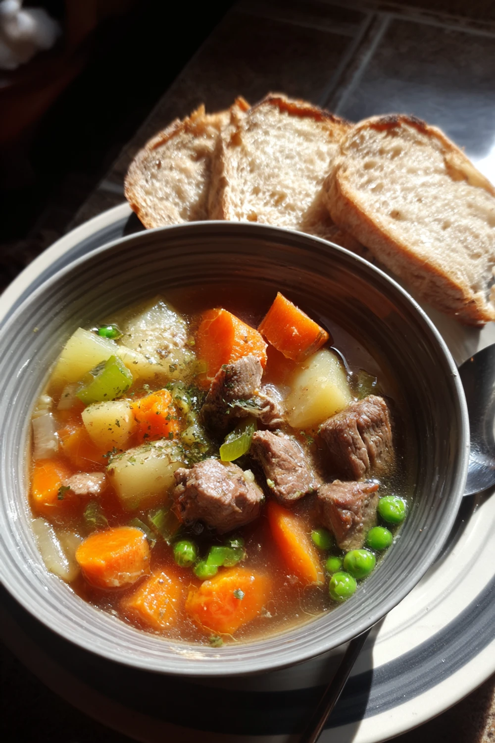 Easy Vegetable Beef Soup Recipe recipe
