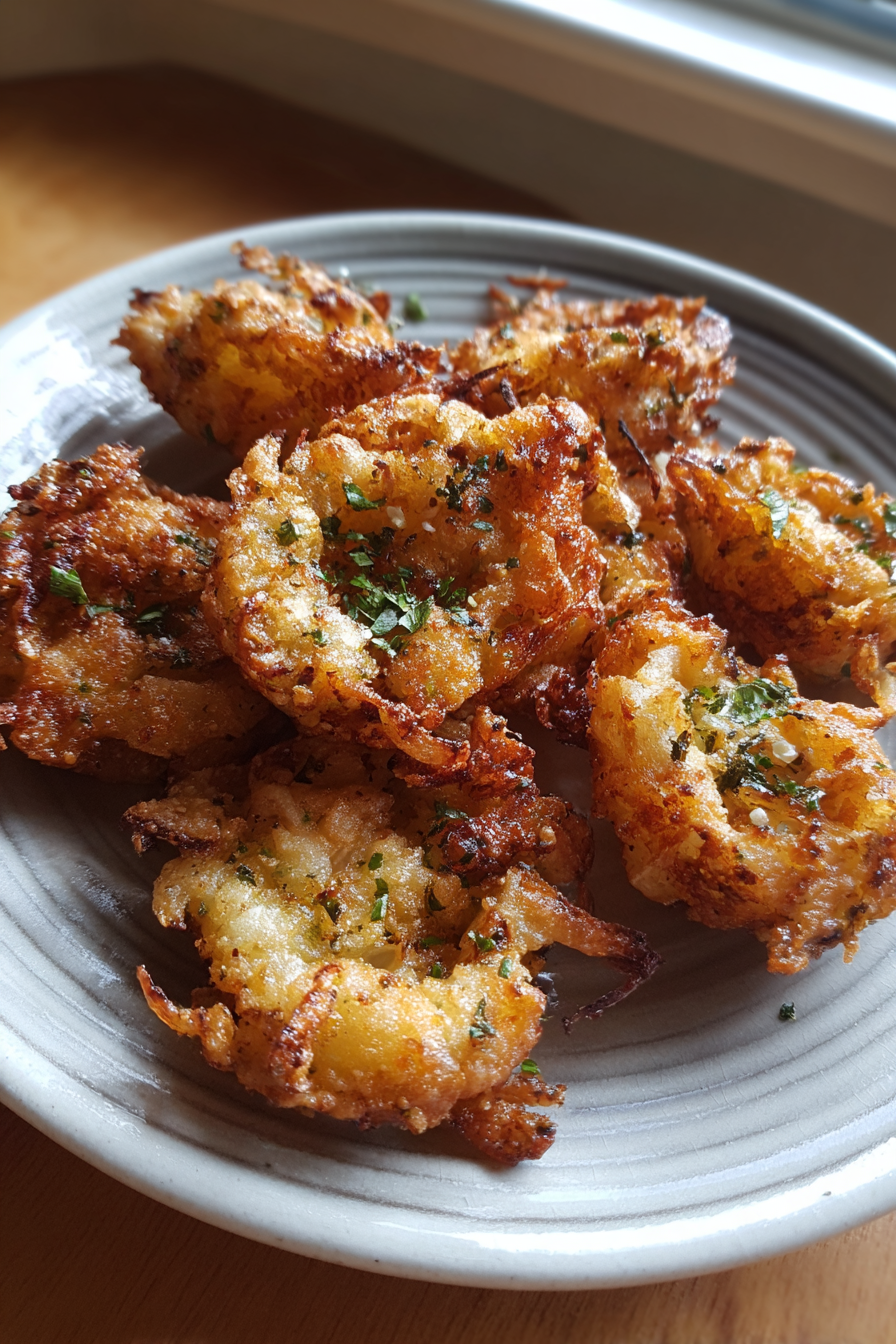 Crispy Easy Awesome Blossom Onion Bites recipe