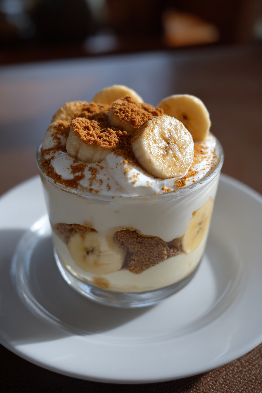 Easy Biscoff Banana Pudding recipe