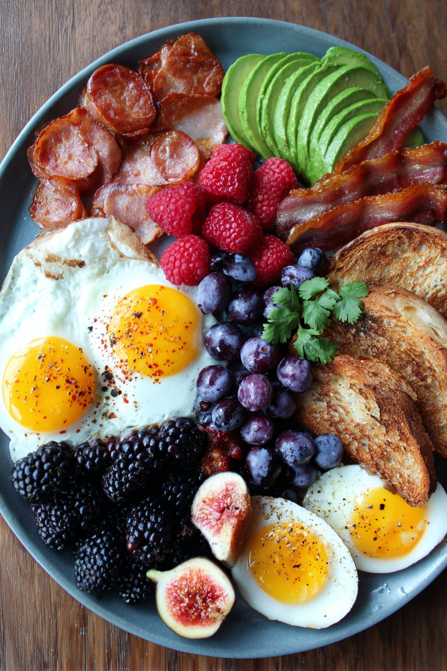 Easy Breakfast Charcuterie Board recipe