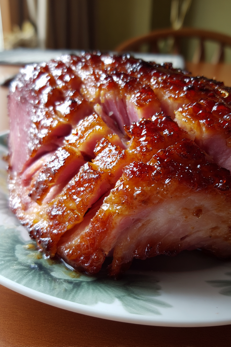 Easy Glazed Ham Recipe recipe