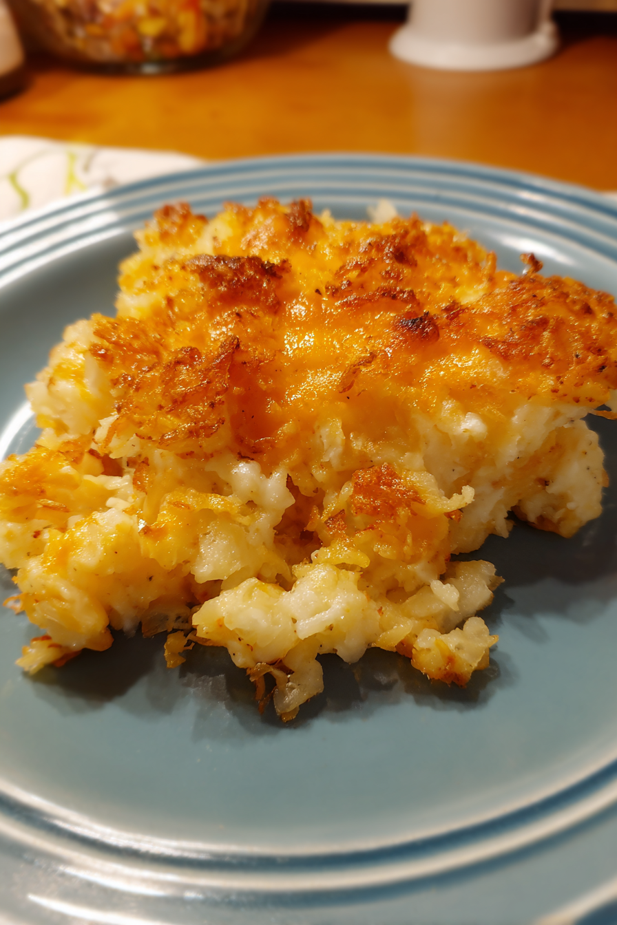 Cheesy Hashbrown Casserole Recipe recipe