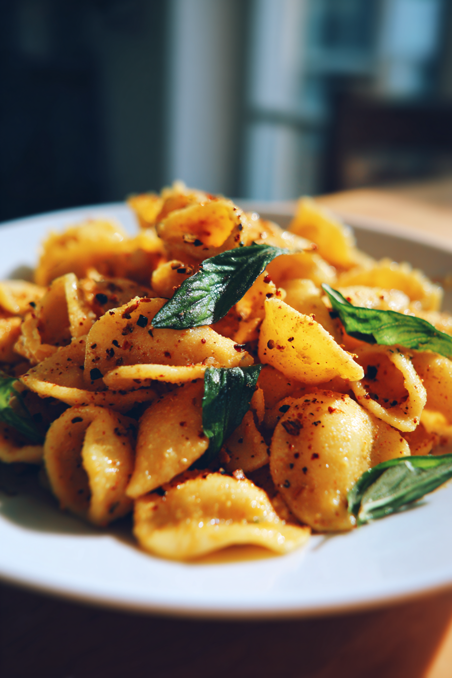 Easy Crispy Pasta Chips Recipe recipe