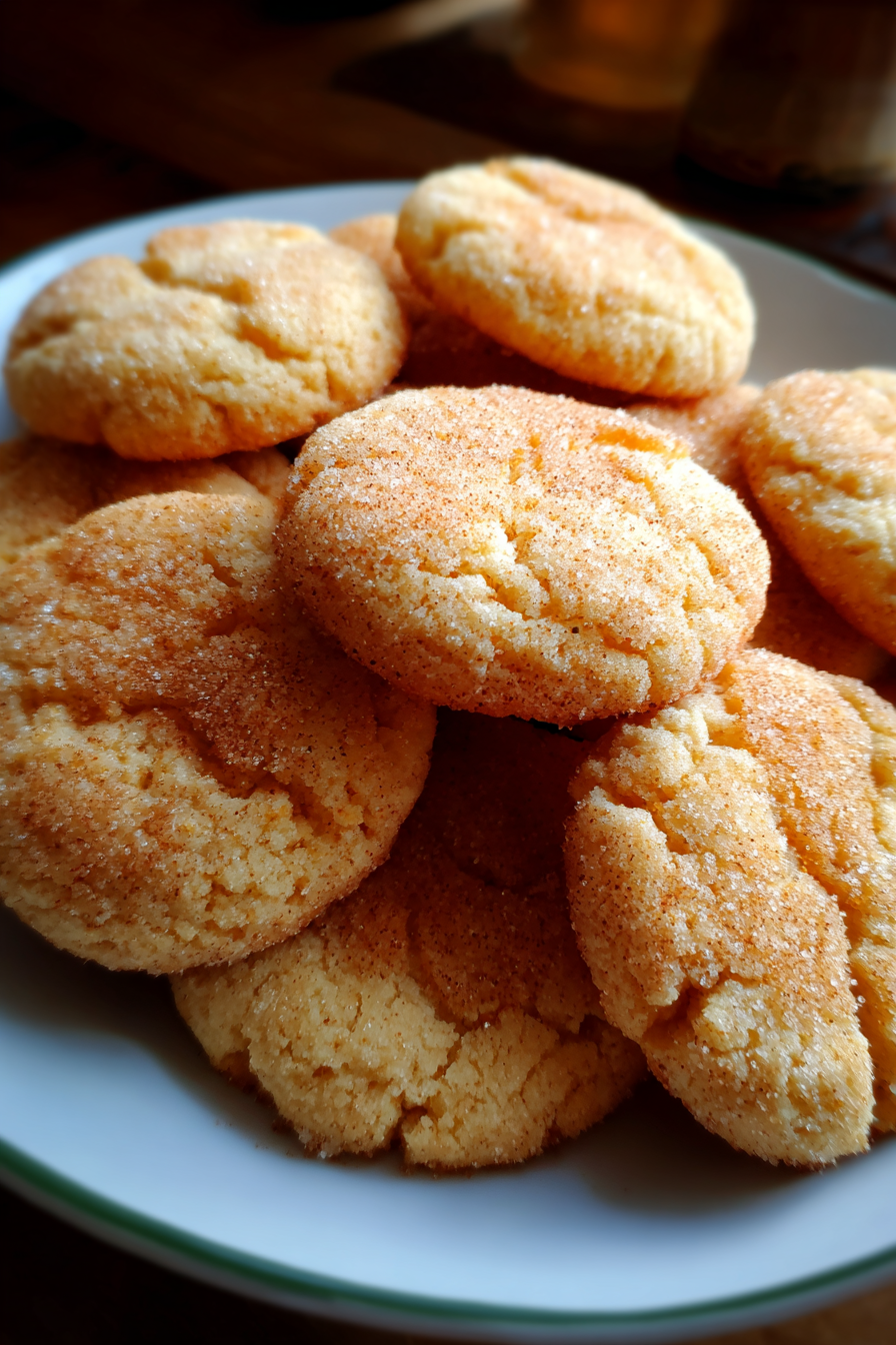 Easy Pumpkin Pie Sugar Cookies recipe