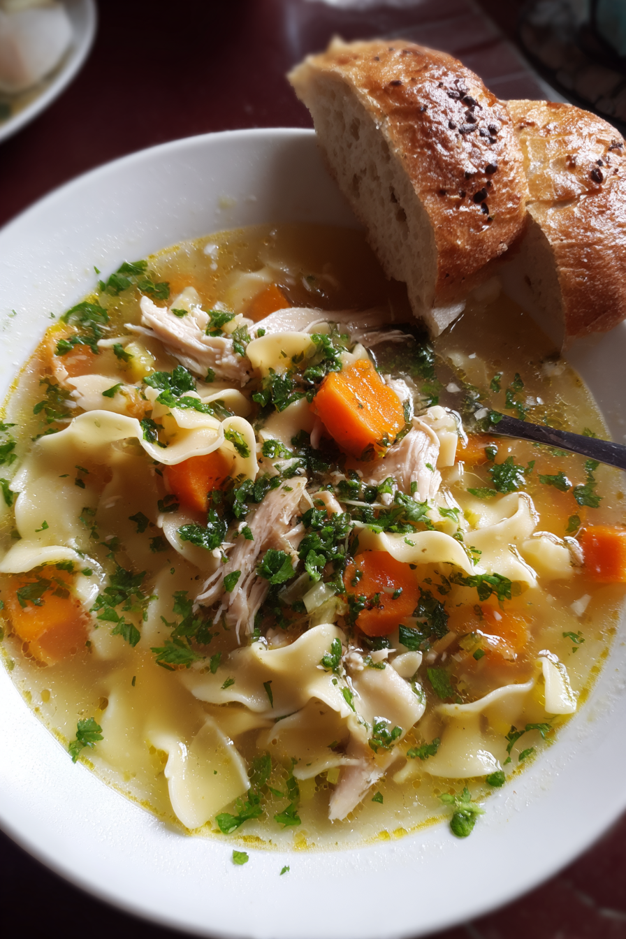 Easy Chicken Noodle Soup Recipe recipe