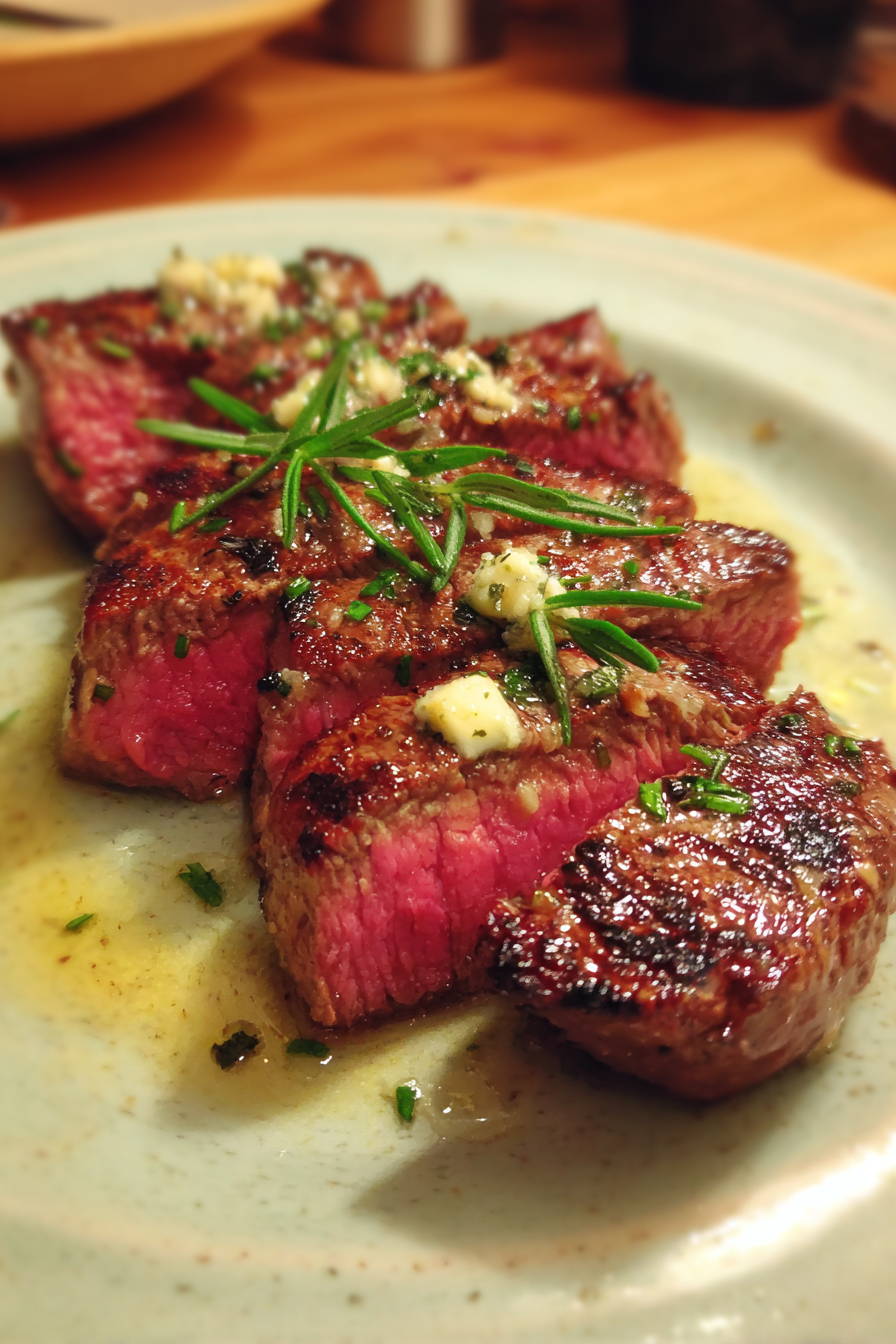 Easy Garlic Butter Steak Recipe recipe