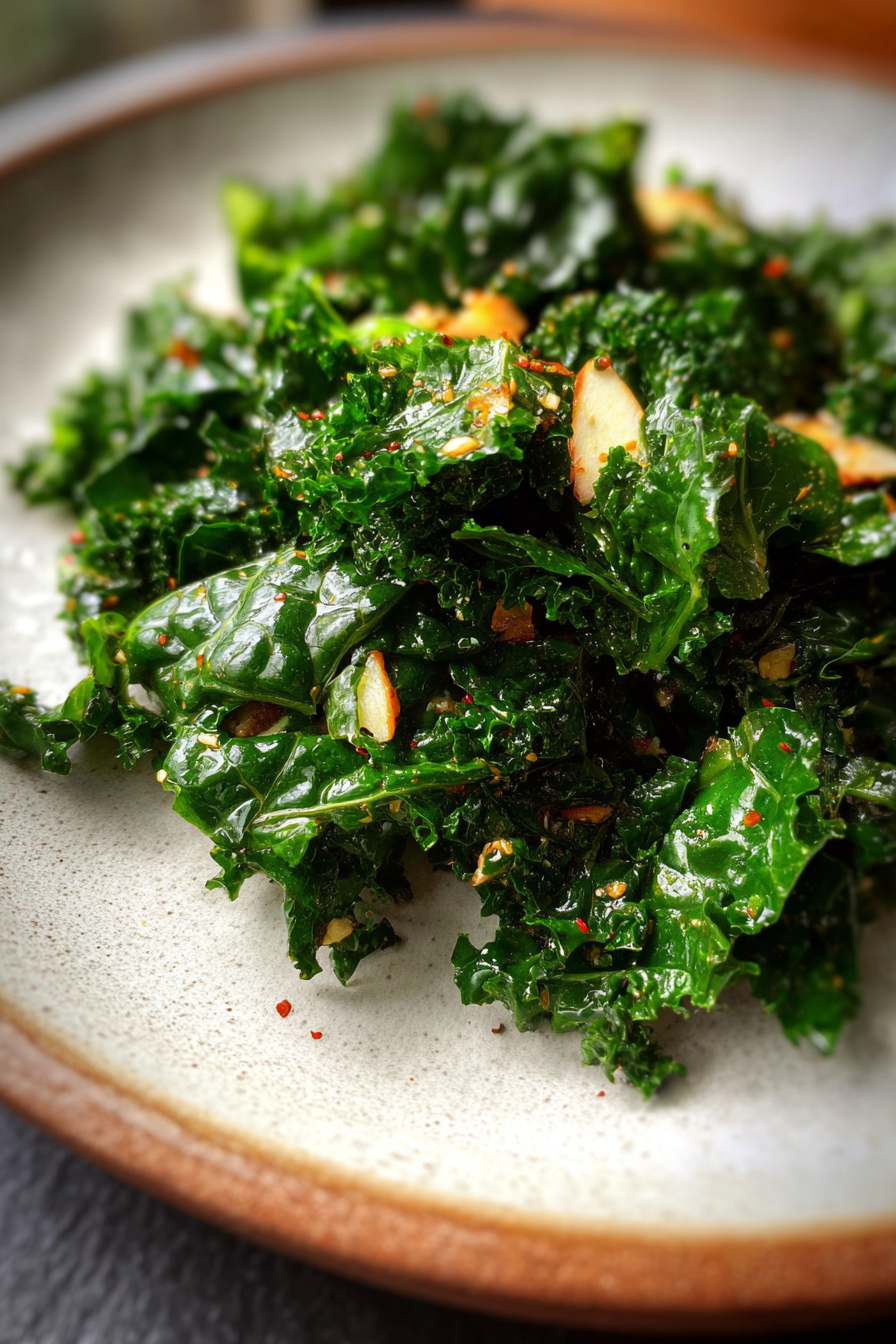 Delicious Kale Salad Recipe recipe