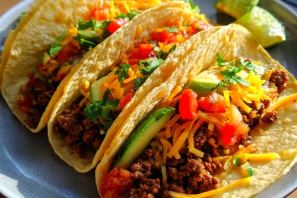 Easy Beef Tacos Recipe