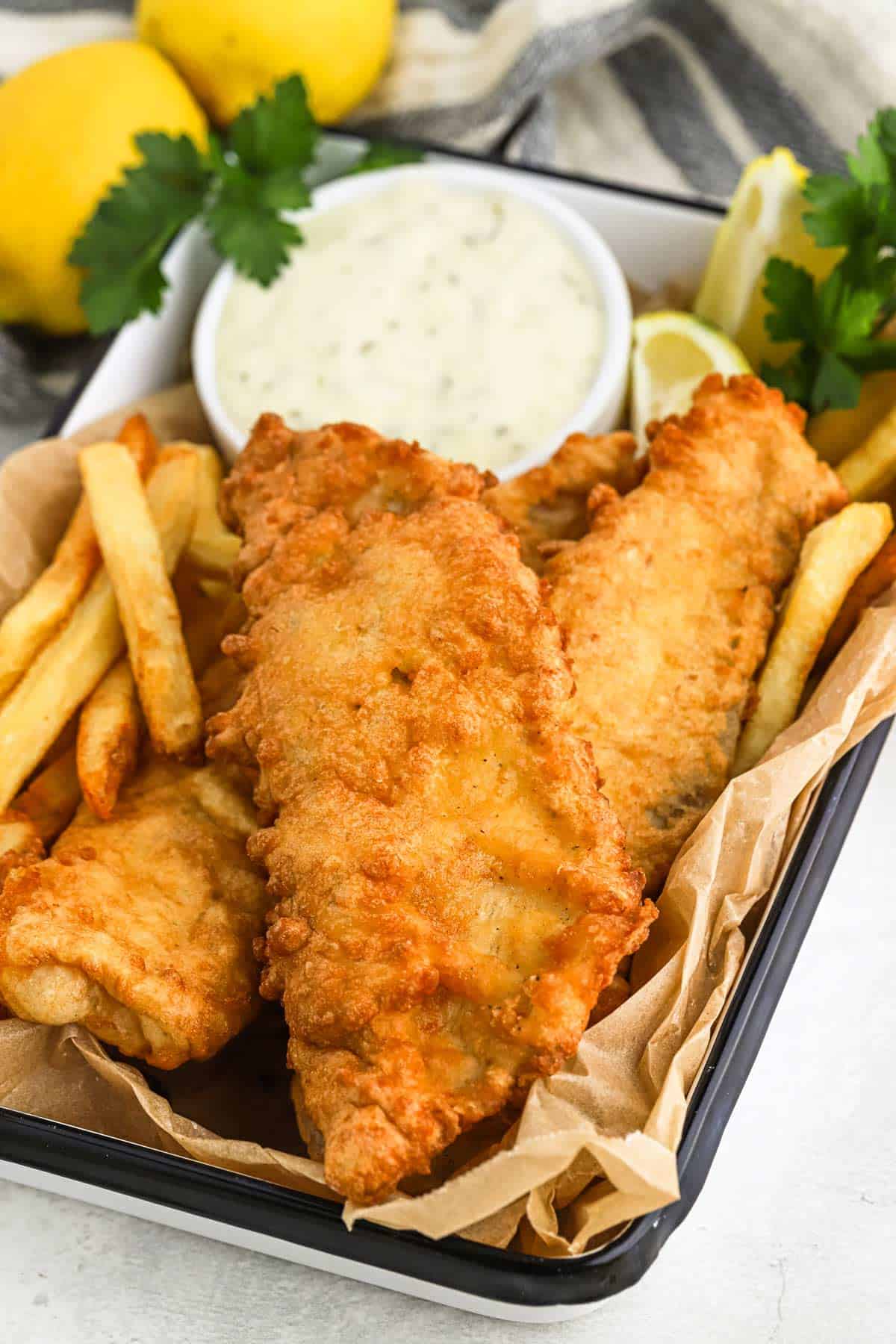 Easy Fish and Chips Recipe