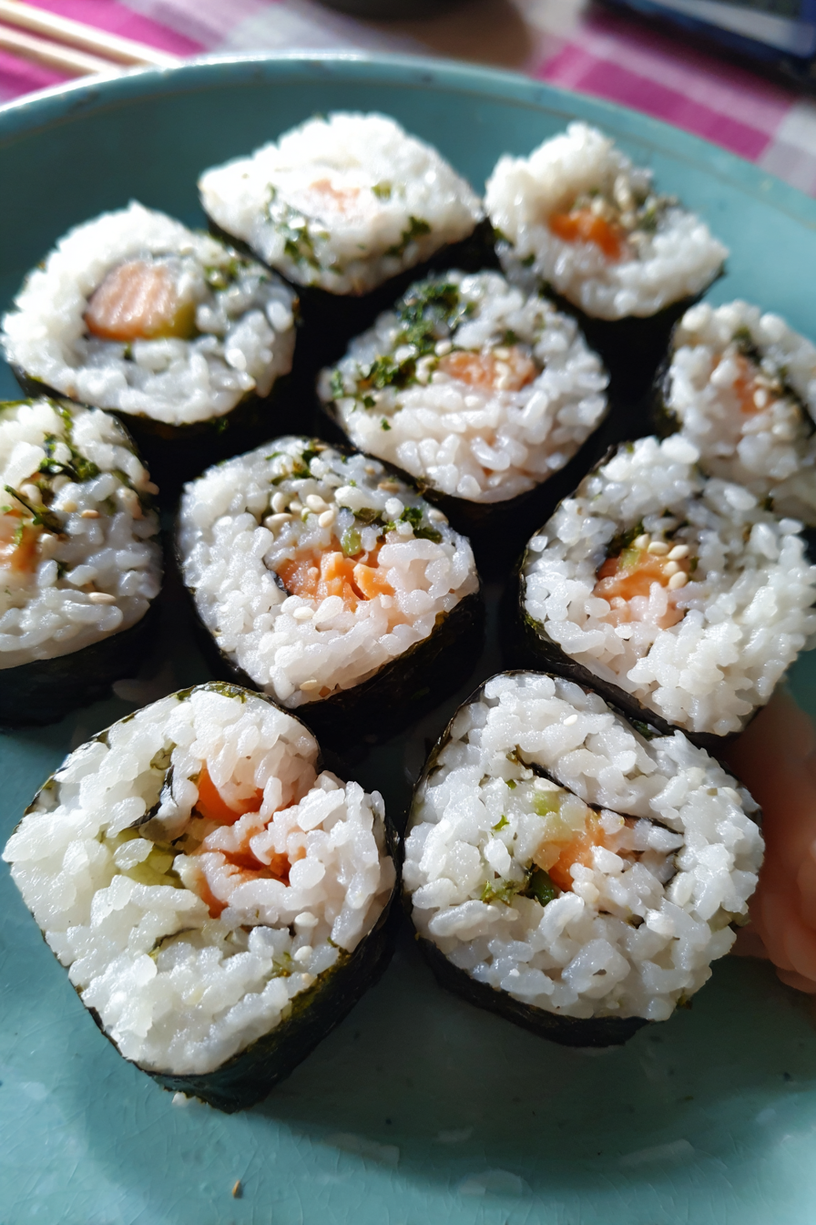 Easy Homemade Sushi Rolls Recipe recipe
