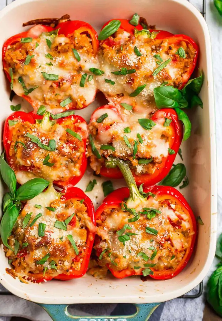 EASY STUFFED PEPPERS RECIPE